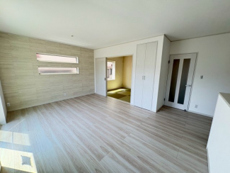 ゆったり過ごせるリビングです