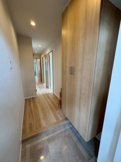 ゆったりとした玄関です