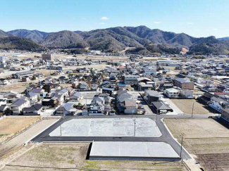 分譲地を西より撮影