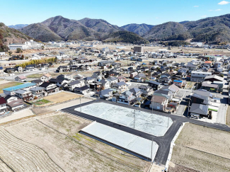 分譲地を南西より撮影