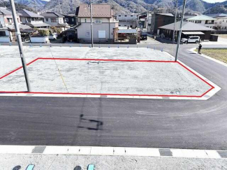 区画を東側より撮影