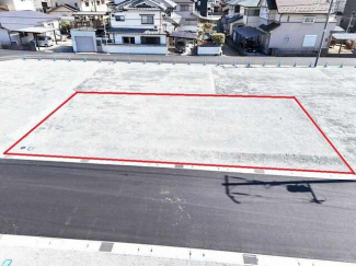 区画を西側より撮影