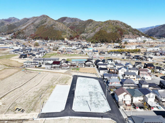 分譲地を南より撮影