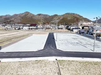 分譲地を南より撮影