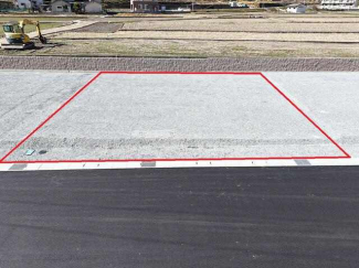 区画を東側より撮影