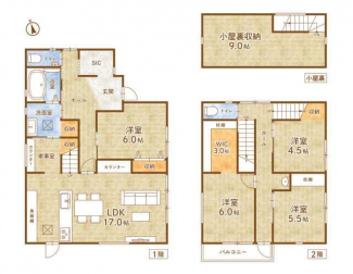 松山市東垣生町の中古一戸建ての画像
