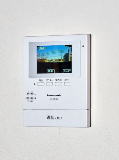 カラーモニター付インターホン