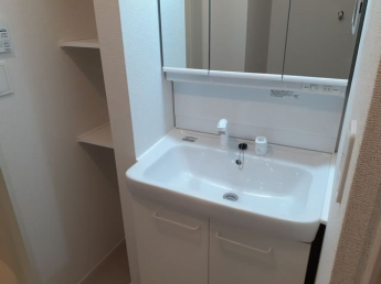 脱衣スペースもあります