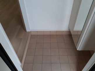 きれいな玄関です