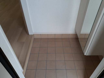 きれいな玄関です