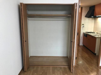 上棚付のクローゼット