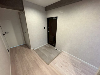 明るい玄関です