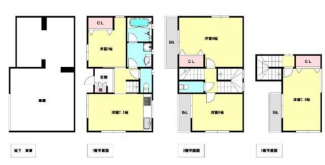 西宮市一ヶ谷町　中古戸建の画像