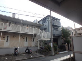 バルコニーからの景色です