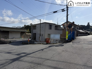 前面道路です。