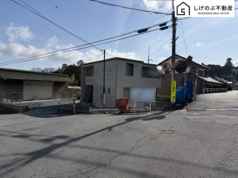 前面道路です。