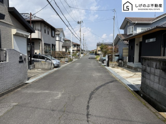 前面道路です。