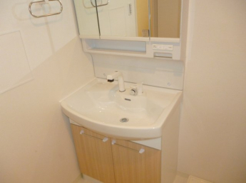 コンパクトで使いやすい洗面所