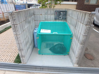 ゴミステーションです