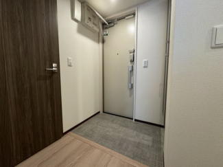 きれいな玄関です