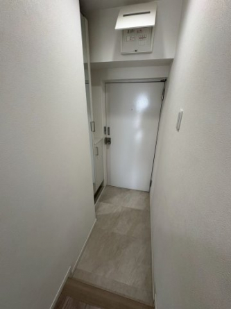 シンプルで使いやすい玄関です