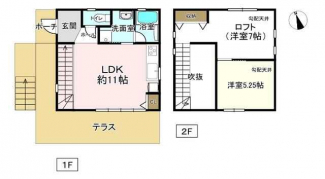 南あわじオーシャンビュータウン晴海ヶ丘分譲地内の別荘の画像