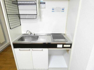 ＩＨコンロ１口がついています！