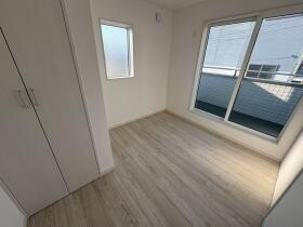 個人の部屋や寝室として使える洋室です