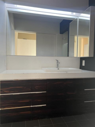 広々とした洗面台