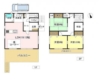 南あわじオーシャンビュータウン晴海ヶ丘分譲地内の別荘の画像