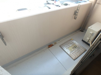 広々としたバルコニーです