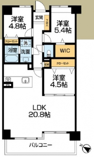 明るいキッチンです