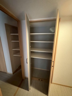豊富な収納があります