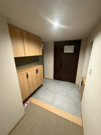 きれいな玄関です