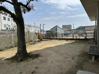敷地内公園まで1m