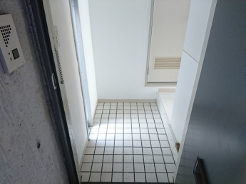 ゆったりとした玄関です