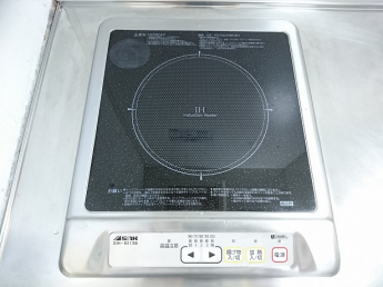 安心のIHクッキングヒーターです。