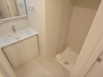 ゆとりの脱衣所で身支度もスムーズ