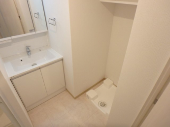 ゆとりの脱衣所で身支度スムーズ