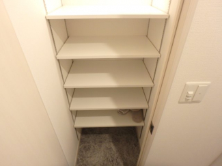 収納のためのスペースです