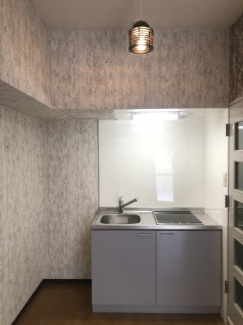 清潔感あふれるキッチンです