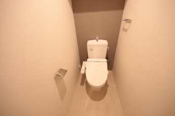 清潔感のあるトイレです