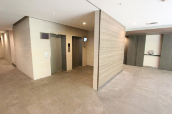 清潔なロビーです