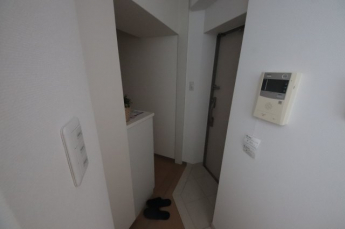 シンプルで使いやすい玄関です