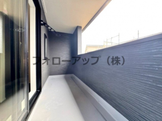 バルコニー付きです