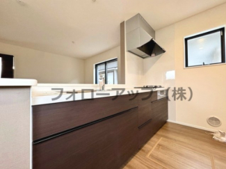 コンパクトなキッチンで掃除もラクラク