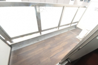 広々としたバルコニーです