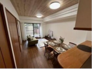 ゆったり過ごせるリビングです