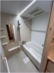 ゆったり過ごせるお風呂です