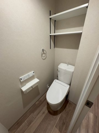 コンパクトで使いやすいトイレです